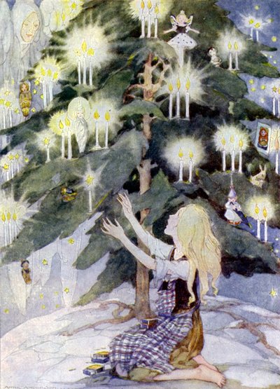 The Little Match Girl by Anne after Anderson